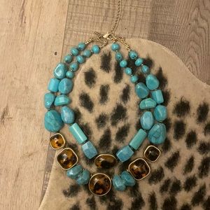 Chico’s Turquoise Statement Necklace